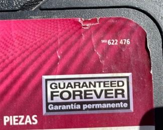 AS-IS Husky 1/4in & 3/8 Drive Socket set