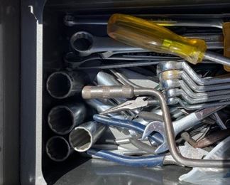 Craftsman Small Tool Box with Miscellaneous Tools 9x18x8.5in HxWxD