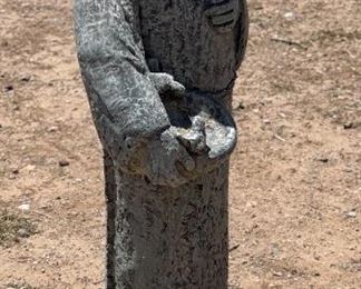 Saint Francis garden Statue Concrete 35 inches high