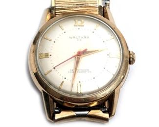 Vintage Waltham 25j Automatic Watch Self-Winding1583n Case: 33mm
