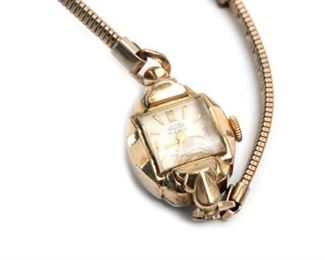 Vintage Sellita 17j Ladies Watch Case: 16mm