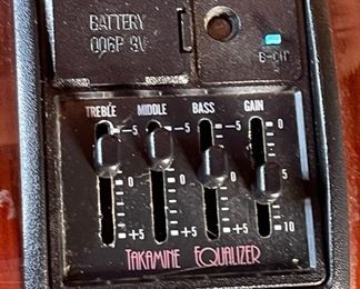 Takamine EG-330C Acoustic Electric Guitar In Hard Case Case: 6.5x19.5x44.5in HxWxD