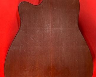 Takamine EG-330C Acoustic Electric Guitar In Hard Case Case: 6.5x19.5x44.5in HxWxD