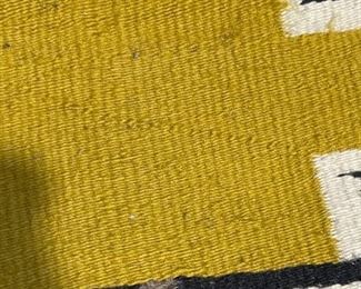 Vintage Navajo Rug Native American 34x22.75in HxWxD