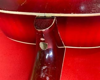 AS-IS Vintage Marvel Guitar Hollow Body F Hole 42x15.5x5in HxWxD