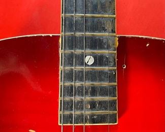 AS-IS Vintage Marvel Guitar Hollow Body F Hole 42x15.5x5in HxWxD