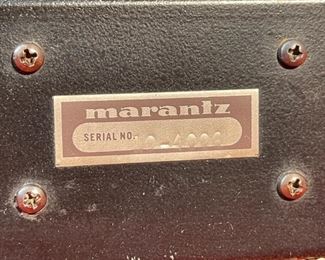 Marantz 10b Vintage Tube Fm Stereo Tuner with Wood Case 10-B Tuner: 5.75x15.5x15.5in 29lbs 6oz Case: 6.75z18x15.25in 7lbs 10oz HxWxD