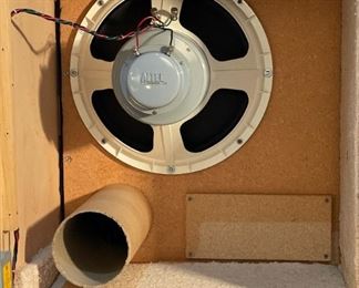 2pc Altec Lansing Super Duplex 604e Vintage Coaxial Speakers in Barzilay Cabinets Pair 26x23x.75x19in D Weight: 82lbs 8 oz HxWxD