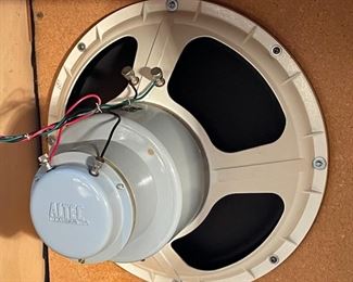 2pc Altec Lansing Super Duplex 604e Vintage Coaxial Speakers in Barzilay Cabinets Pair 26x23x.75x19in D Weight: 82lbs 8 oz HxWxD