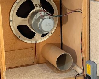 2pc Altec Lansing Super Duplex 604e Vintage Coaxial Speakers in Barzilay Cabinets Pair 26x23x.75x19in D Weight: 82lbs 8 oz HxWxD