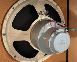 2pc Altec Lansing Super Duplex 604e Vintage Coaxial Speakers in Barzilay Cabinets Pair 26x23x.75x19in D Weight: 82lbs 8 oz HxWxD