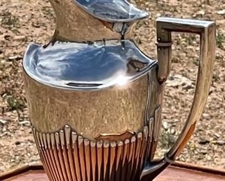 5pc Gebruder Kuhn German Sterling Silver Tea Set Coffee