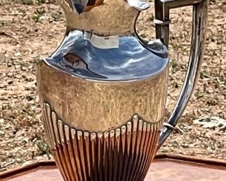 5pc Gebruder Kuhn German Sterling Silver Tea Set Coffee