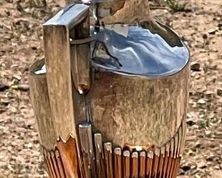 5pc Gebruder Kuhn German Sterling Silver Tea Set Coffee