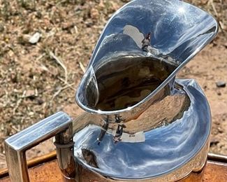 5pc Gebruder Kuhn German Sterling Silver Tea Set Coffee