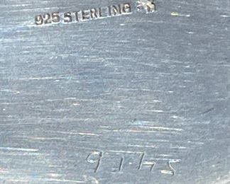 5pc Gebruder Kuhn German Sterling Silver Tea Set Coffee