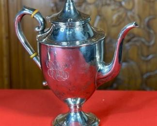 5pc Preisner Sterling Silver Tea Coffee Set