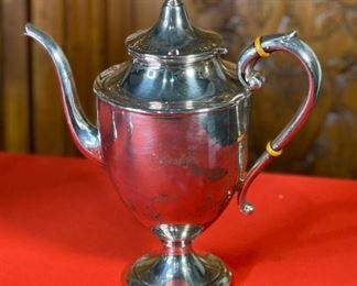 5pc Preisner Sterling Silver Tea Coffee Set