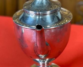 5pc Preisner Sterling Silver Tea Coffee Set