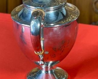 5pc Preisner Sterling Silver Tea Coffee Set