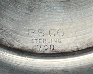 5pc Preisner Sterling Silver Tea Coffee Set