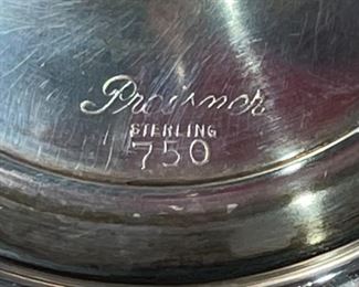 5pc Preisner Sterling Silver Tea Coffee Set