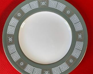 77pc Wedgwood Asia Green China set Dinnerware