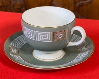 77pc Wedgwood Asia Green China set Dinnerware