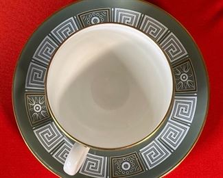 77pc Wedgwood Asia Green China set Dinnerware