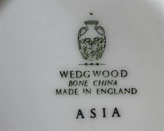 77pc Wedgwood Asia Green China set Dinnerware