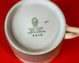 77pc Wedgwood Asia Green China set Dinnerware