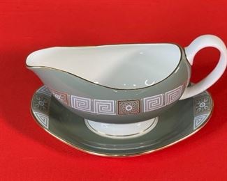 77pc Wedgwood Asia Green China set Dinnerware