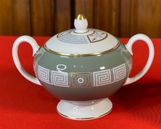 77pc Wedgwood Asia Green China set Dinnerware