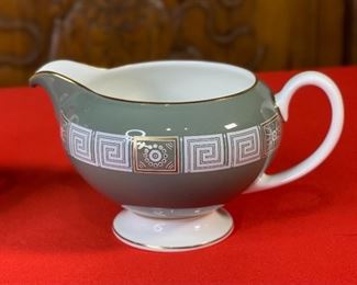 77pc Wedgwood Asia Green China set Dinnerware