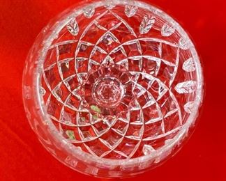 8pc Waterford Crystal Lismore Stemmed Iced Beverage Glasses 7.7in h x 2.6in Diameter at opening