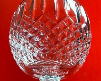 2pc Waterford Crystal Ballybay Ballon Wine Glasses 7.1in H x 2.95in diameter at opening
