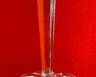 6pc Waterford Crystal Artisan Wine Glasses 8.4in H x 3in Diameter at opening.