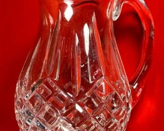 Waterford Crystal Lismore 60oz Water Pitcher 8.75in H x 5.75x 7.2in HxWxD