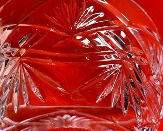 Waterford Crystal Bowl 4.2in H x6.95in Diameter