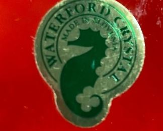 Waterford Crystal Bowl 4.2in H x6.95in Diameter