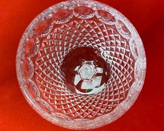 2pc Waterford Colleen Oversized Wine Glasses 7.55in H x 3.35in Diameter at rim