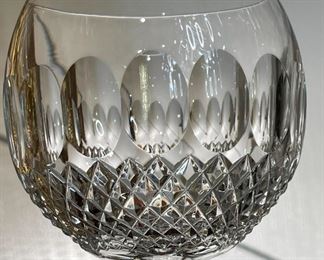 2pc Waterford Colleen Oversized Wine Glasses 7.55in H x 3.35in Diameter at rim