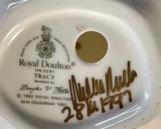 Royal Doulton HN3291 Tracy Porcelain Figurine Signed Bone China England 7.75x4x4in HxWxD