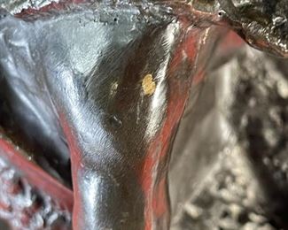 James Earle Fraser End of The Trail Bronze Sculpture Statue 19x6.5x17.5in HxWxD