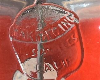 Vintage Oak Acorn 1 Cent Gumball Machine Penny Coin op Gum Ball 14.x6.25x7.5in HxWxD