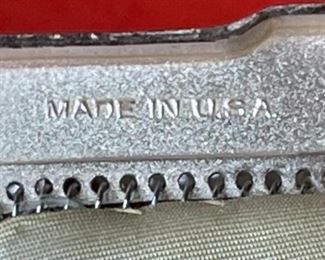 Whiting & Davis Silver Mesh Purse 5.25x7in HxWxD