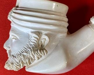 Vintage Meerschaum Tobacco pipe 12in long