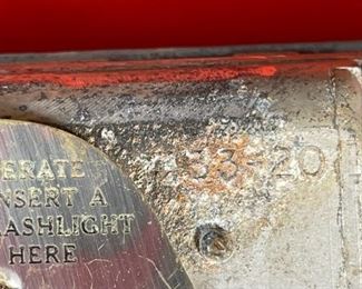 2pc Lionel Santa Fe 2333-20 Diesel Locomotive Train & 2333-20 Dummy F3 Train Postwar 4x2.5x13.5in HxWxD