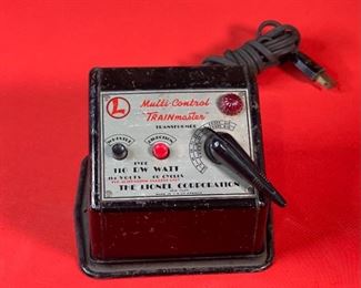 Lionel Multi-Control Trainmaster Transformer Type RW 110 Watt. 4.5x6.75x5.75 HxWxD