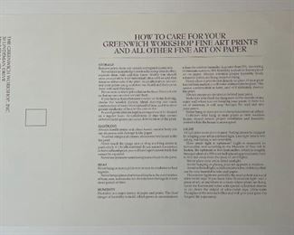 Signed James Bama Crow Cavalry Scout Litho Greenwich Workshop Print w/ COA Print: 24.75x16.5in